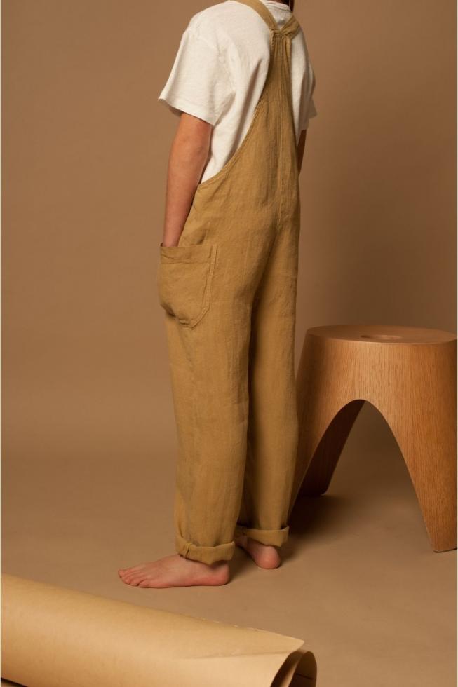 die Latzhose Linde - Couleur Chanvre