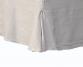 Simple hemp valance Pearl Grey - Couleur Chanvre