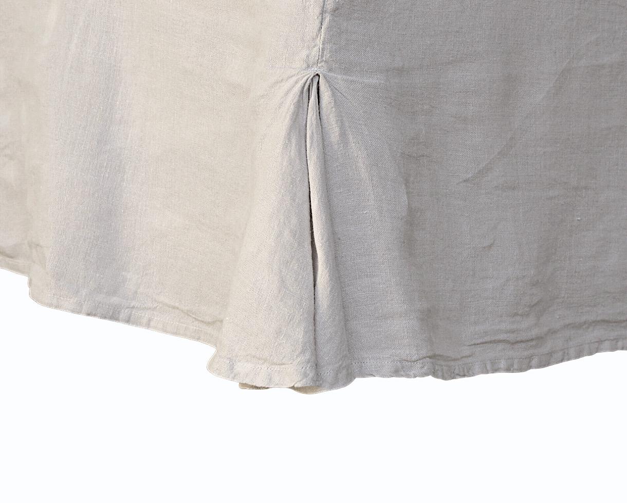 Simple hemp valance Pearl Grey - Couleur Chanvre