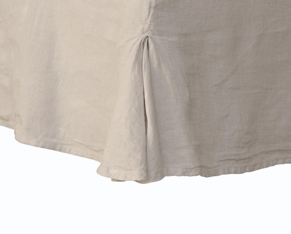 Simple hemp valance Clay - Couleur Chanvre