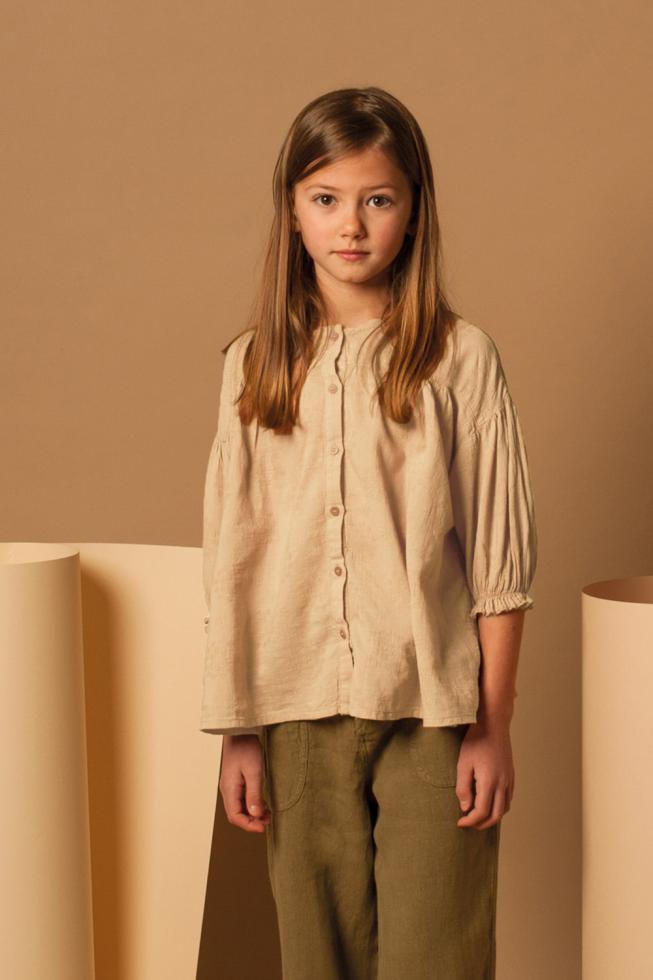 La Blouse Argile - Couleur Chanvre
