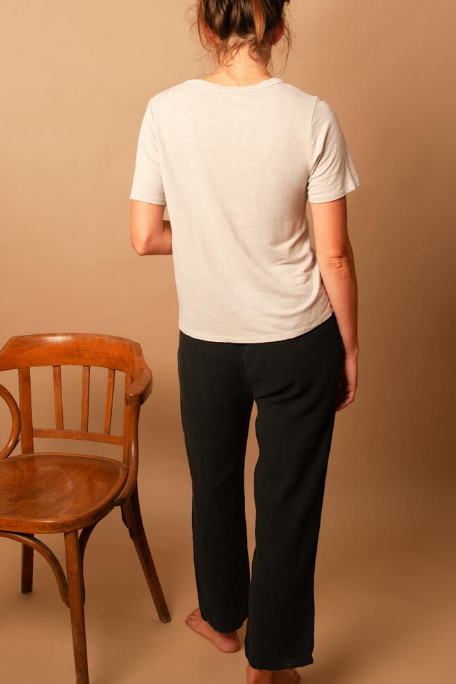 Women's T-shirt Pearl Grey - Couleur Chanvre