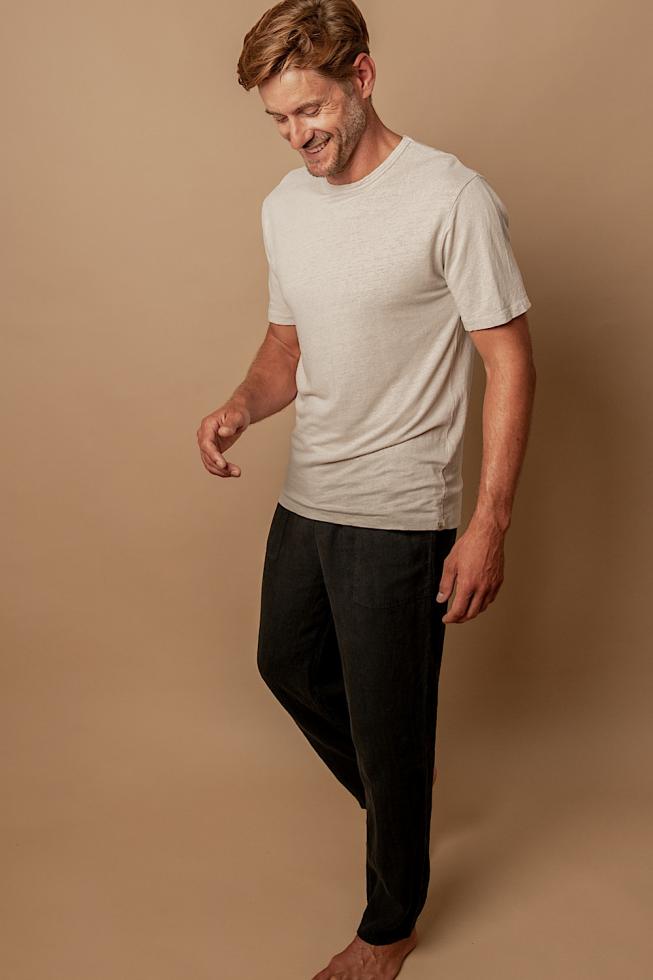 Hombre camiseta Gris perla - Couleur Chanvre