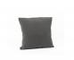 Housse de coussin en chanvre Poivre Gris - Couleur Chanvre