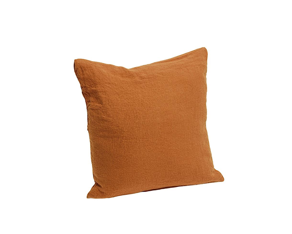 Housse de coussin en chanvre Terre d'Egypte - Couleur Chanvre