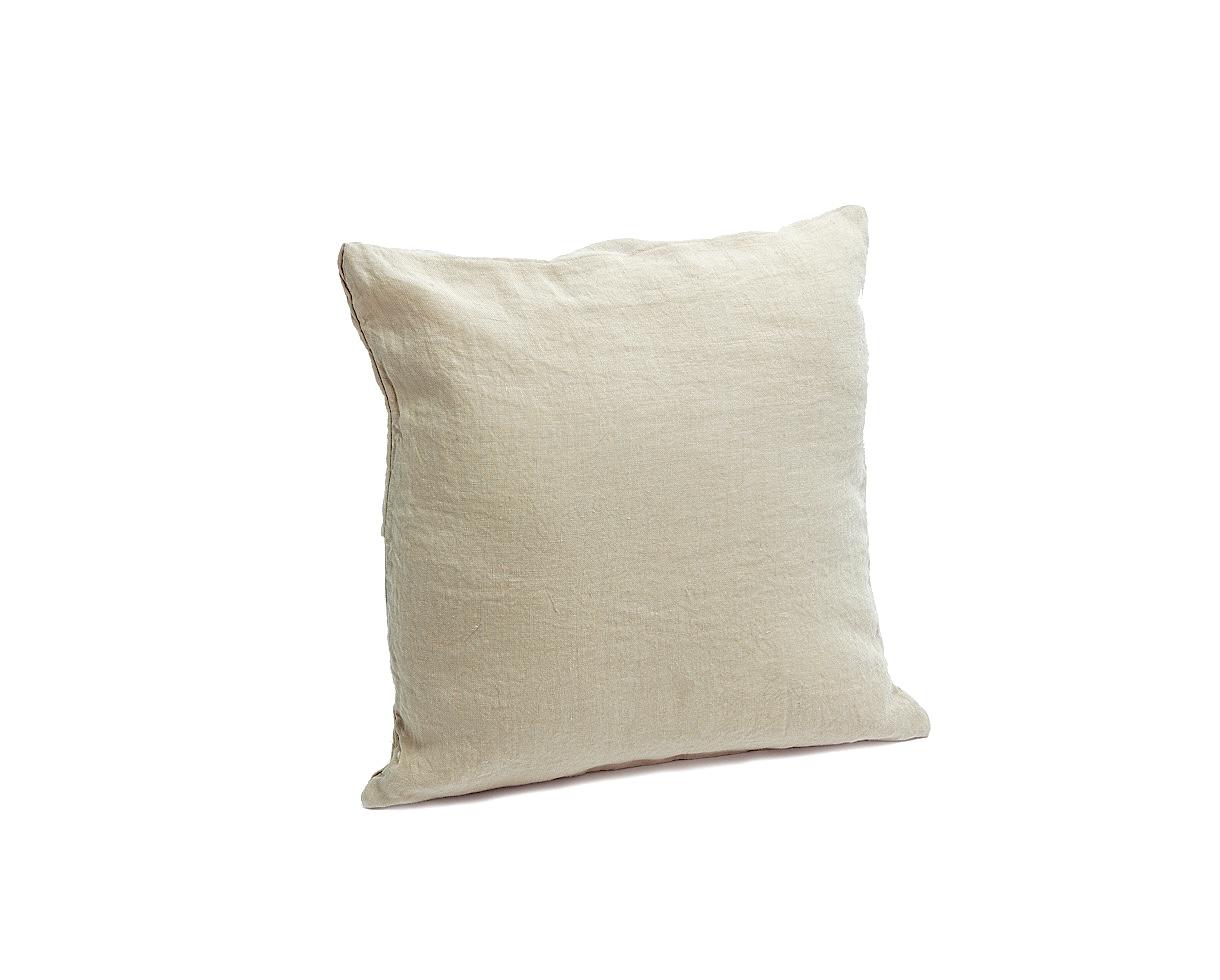 Housse de coussin en chanvre Argile - Couleur Chanvre