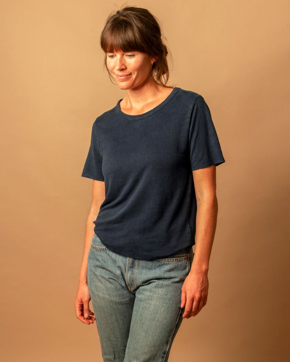 Das T-Shirt für Frauen - Couleur Chanvre